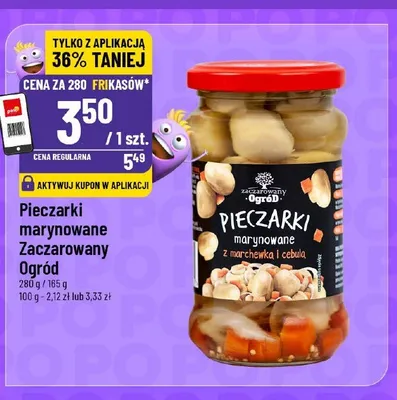 Pieczarki marynowane Zaczarowany Ogród promocja w POLOmarket