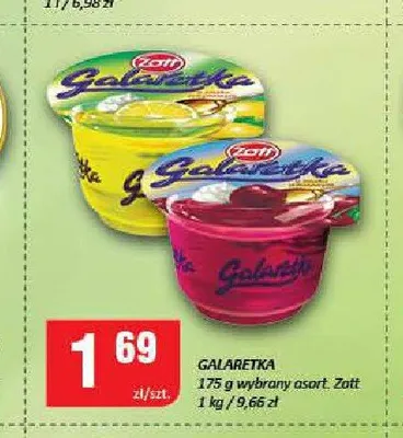 Galaretka Zott promocja w Chorten