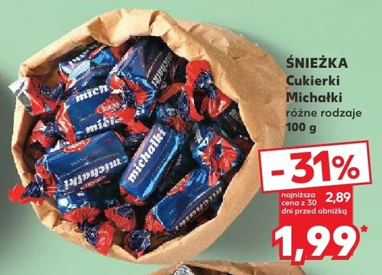 Cukierki Milcholki różne rodzaje promocja w Kaufland