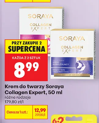 Krem do twarzy Soraya Collagen Expert promocja w Biedronka