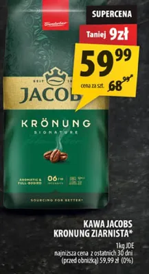 Kawa Jacobs Kronung Ziarnista promocja w Arhelan