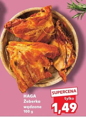 Żeberka wędzone promocja w Kaufland