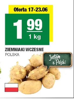 Ziemniaki wczesne polskie promocja w SPAR