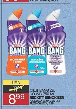 Żel do WC Cillit Bang promocja w Wafelek
