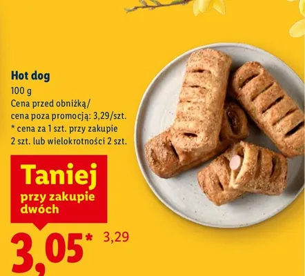 Hot dog promocja w Lidl