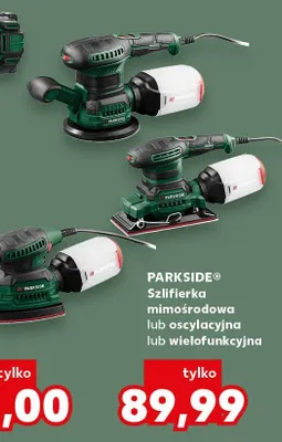 Szlifierka mimośrodowa lub oscylacyjna lub wielofunkcyjna promocja w Kaufland