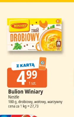 Bulion Winiary warzywny promocja w Leclerc