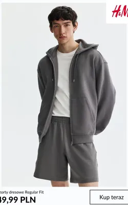 Szorty dresowe H&M Regular Fit promocja w H&M