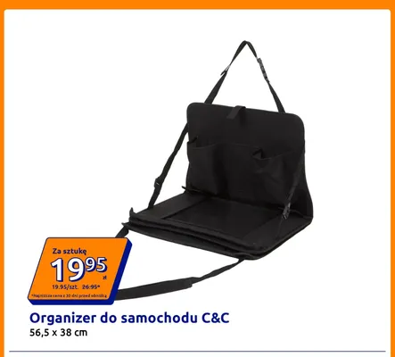 Organizer do samochodu C&C 56,5x38 cm promocja w Action