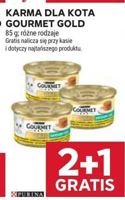 Karma dla kota Gourmet Gold promocja w Stokrotka