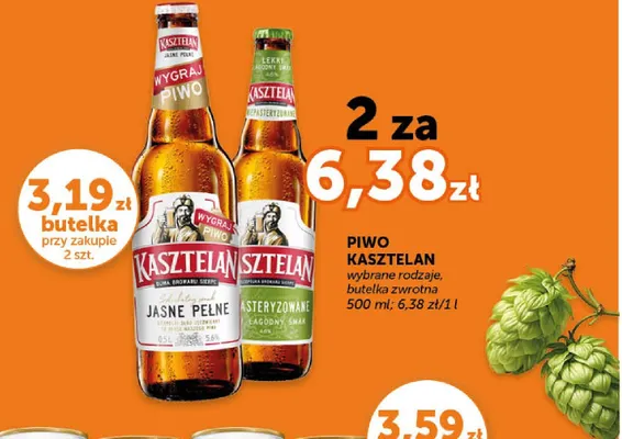 Piwo Kasztelan promocja w ABC