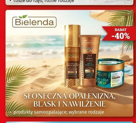Produkty samoopalające Bielenda promocja w Drogeria Kosmyk