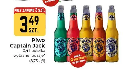 Piwo Captain Jack promocja w Społem Częstochowa