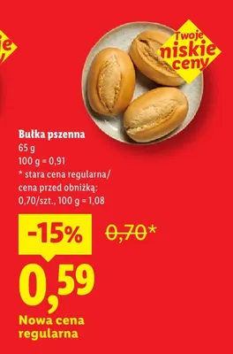 Bułka pszenna promocja w Lidl