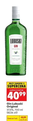 Gin Lubuski Original promocja w Biedronka