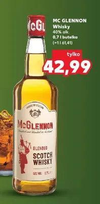 Whisky Mc Glennon promocja w Kaufland
