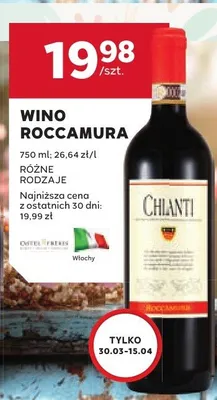 Wino różne rodzaje promocja w Stokrotka