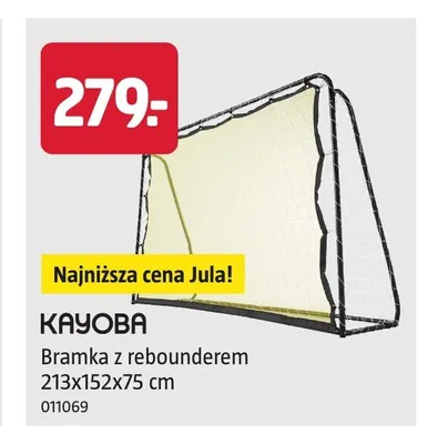 Bramka z rebounderem Kayoba promocja w Jula
