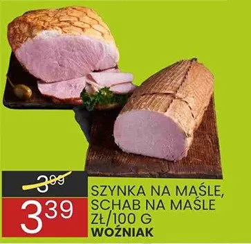 Szynka na maśle, schab na maśle promocja w Wafelek