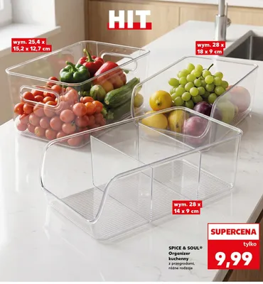 Organizer kuchenny Spice & Soul 25,4x15,2x12,7 cm promocja w Kaufland