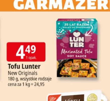 Tofu Lunter New Originals promocja w Leclerc