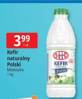Kefir naturalny Polski promocja w Leclerc