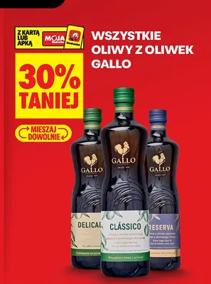 Oliwa z oliwek Gallo Classico promocja w Biedronka