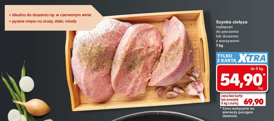 Szynka cielęca promocja w Kaufland