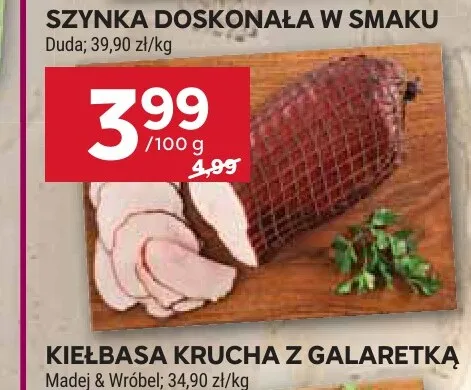 Szynka Doskonała w Smaku Duda promocja w Stokrotka