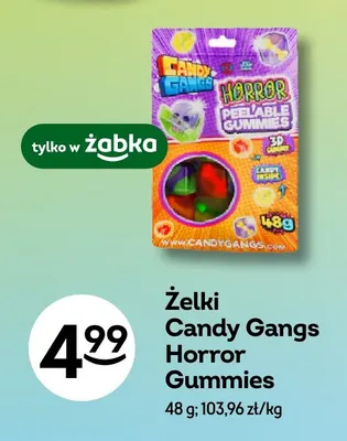 Żelki Candy Gangs Horror Gummies promocja w Żabka