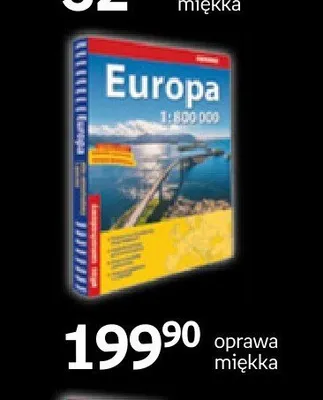 Książka Europa 1:800000 promocja w Empik