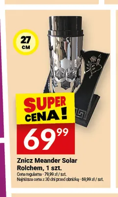 Znicz Meander Solar Rolchem promocja w Twój Market
