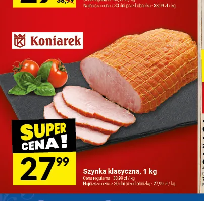Szynka klasyczna Koniarek promocja w Twój Market