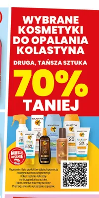 Kosmetyki do opalania Kolastyna promocja w Twój Market