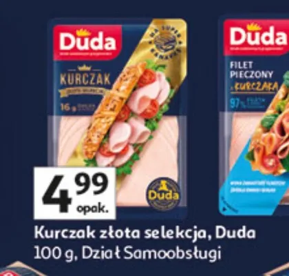 Kurczak złota selekcja dział samoobsługi promocja w Auchan