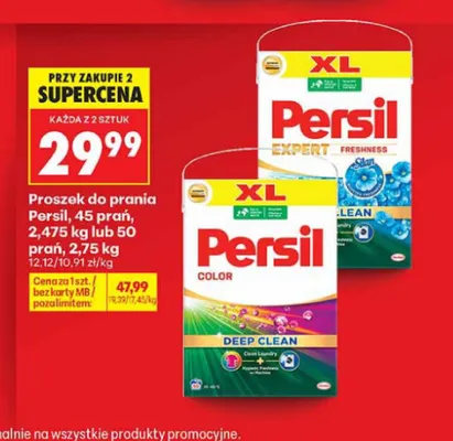 Proszek do prania Persil Expert Freshness Silan promocja w Biedronka