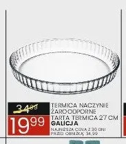 Naczynie żaroodporne tarta Galicja Termica promocja w Wafelek
