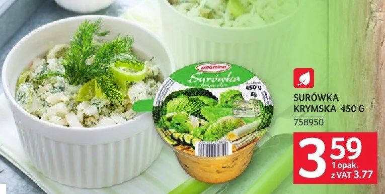 Surówka Krymska 450g promocja w Selgros