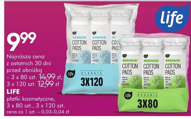 Płatki kosmetyczne promocja w Super-Pharm