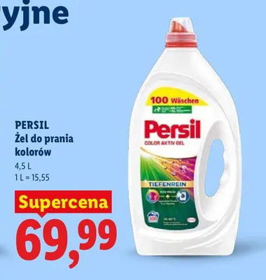 Żel do prania kolorów Persil promocja w Lidl