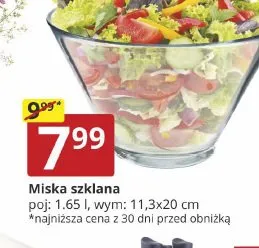 Miska szklana promocja w Prymus AGD
