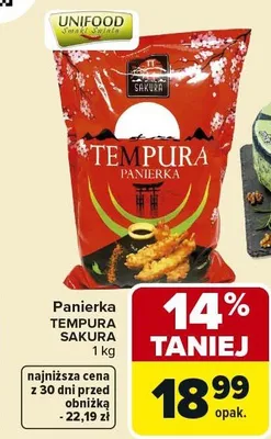 Panierka Tempura Sakura Unifood promocja w Carrefour