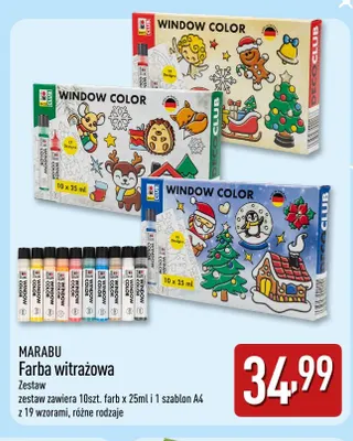 Farba witrażowa Marabu promocja w Aldi