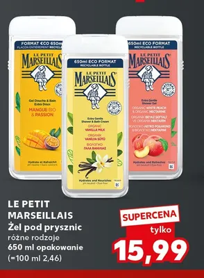 Żel pod prysznic Le Petit Marseillais promocja w Kaufland
