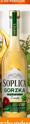 Wódka Soplica Gorzka z miętą Premium Quality promocja w Makro