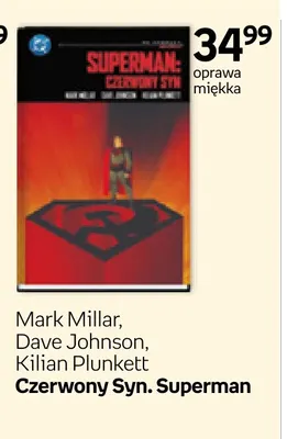 Komiks Czerwony Syn Superman promocja w Empik