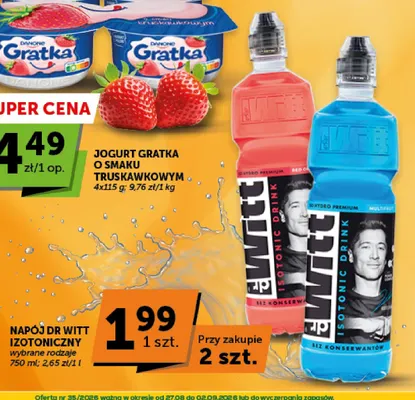 Napój izotoniczny Dr Witt promocja w Groszek