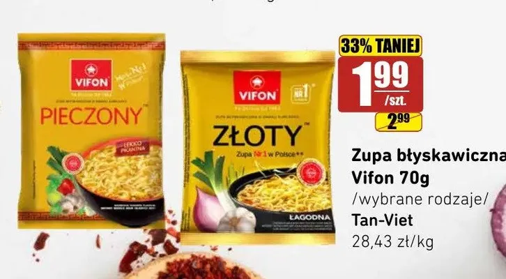 Zupa błyskawiczna Vifon Złoty promocja w API Market