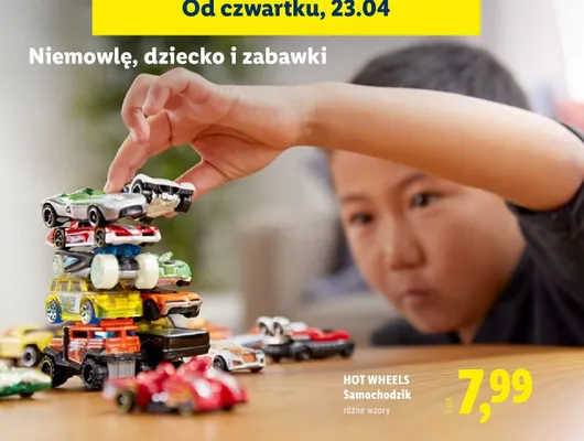 Samochodzik różne wzory promocja w Lidl