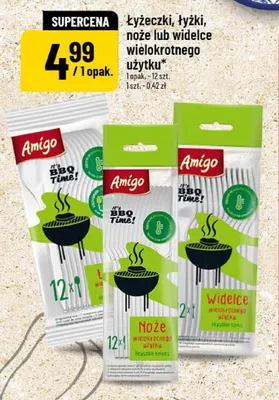 Noże wielokrotnego użytku Amigo promocja w POLOmarket